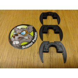 Kit de 3 entretoises NOIRES...