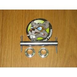 set fixatie staan  Lambretta D, LD - ORIGINE axe 12mm