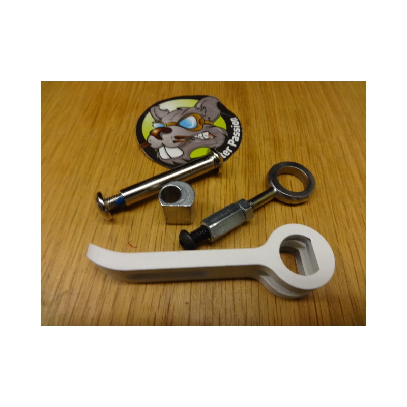 Hendel plooisysteem set elektrische step xiaomi M365 - WIT