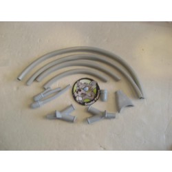 Rubber buitenkabel beschermingsset stuur Lambretta LD 1955