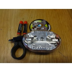 Lampe LED frontale additionnelle trottinette électrique Xiaomi M365