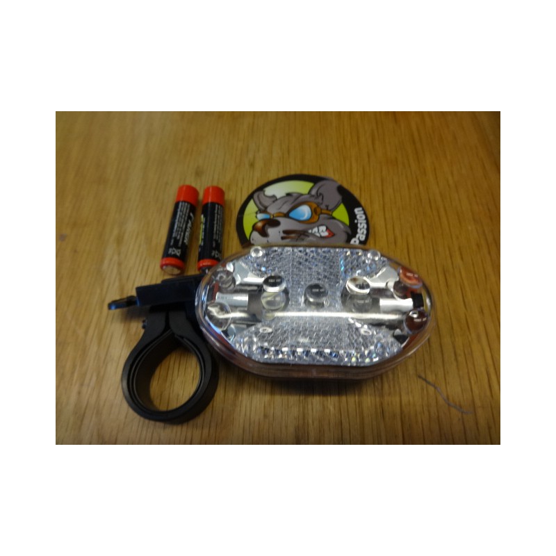 Lampe LED frontale additionnelle trottinette électrique Xiaomi M365