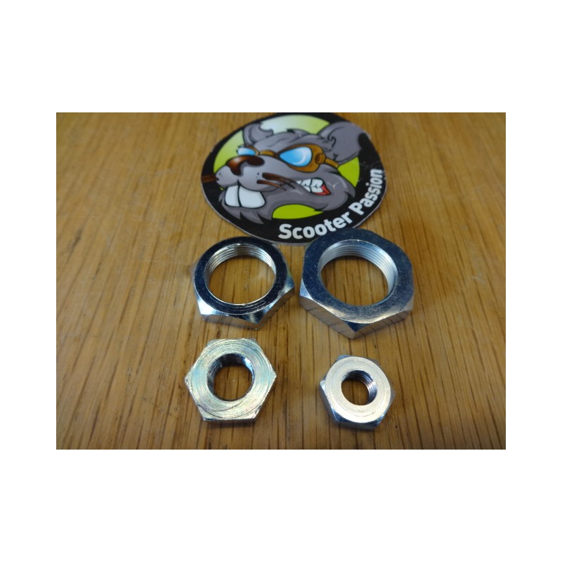 Set 4 schroeven koppeling en overbrugging Lambretta  D, LD