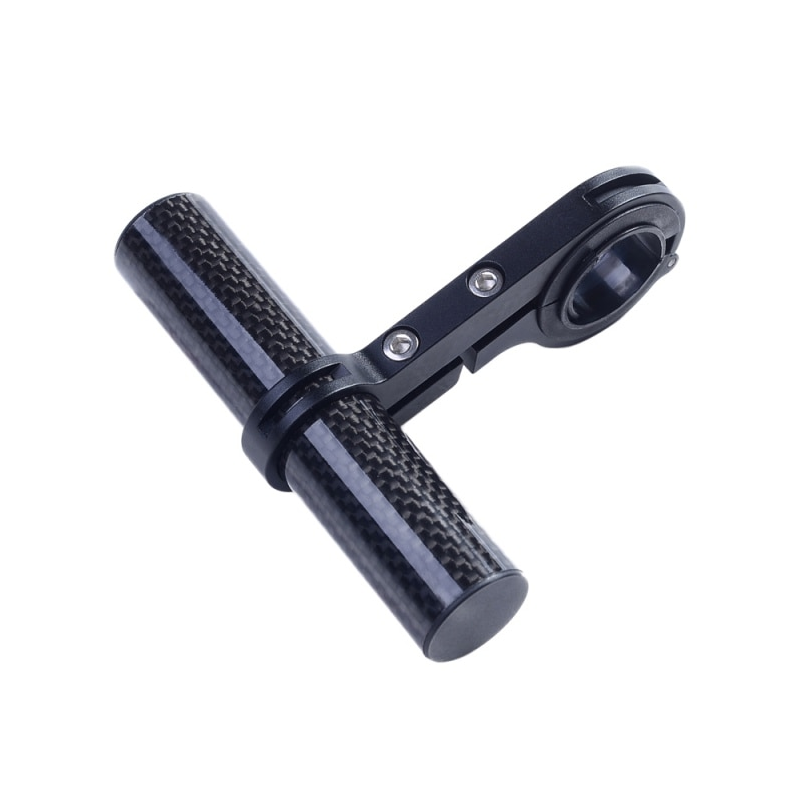 Extension SIMPLE guidon cadre - support d'accessoires NOIR CARBONE