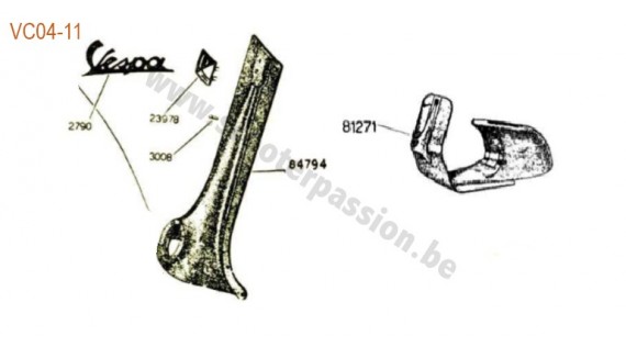 Châssis et emblèmes