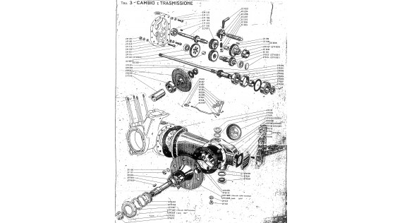 Transmission Lambretta A