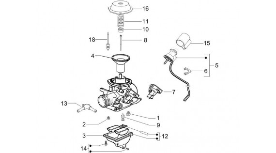 Carburateur - Pièces détachées