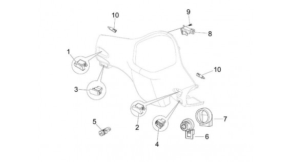 Commutateurs et interrupteurs