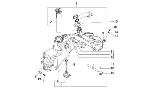 Réservoir d'essence