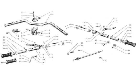 Poignées en caoutchouc