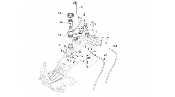 Réservoir d'essence