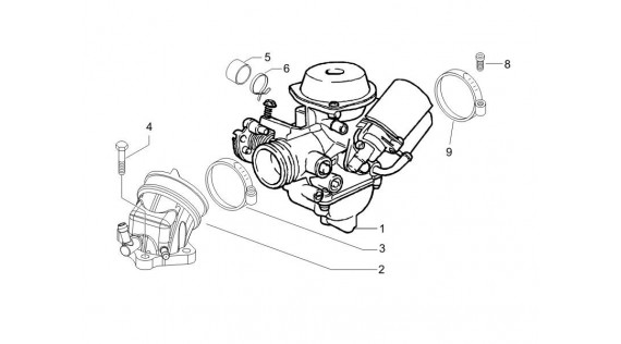 Carburateur et pipe admission 