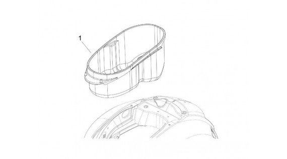 Compartiment sous selle