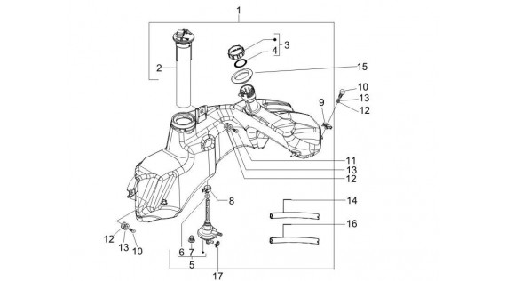 Réservoir d'essence