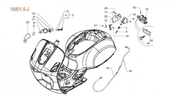 Système de verrouillage de selle 