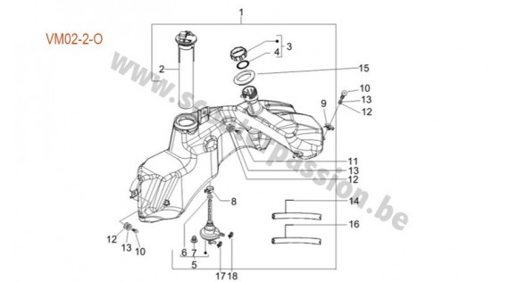 Réservoir d'essence