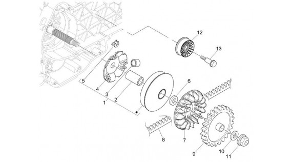 Variateur et courroie 
