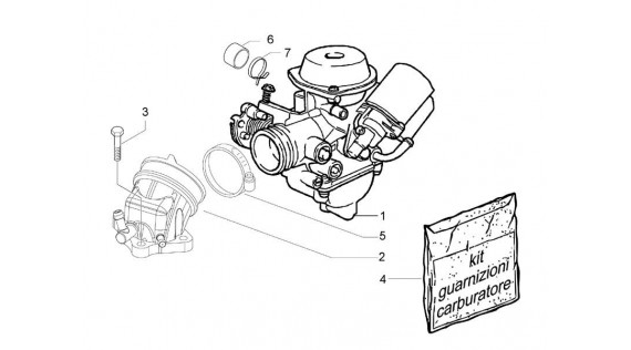 Carburateur et pipe d'admission