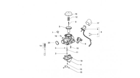 Carburateur - Pièces détachées