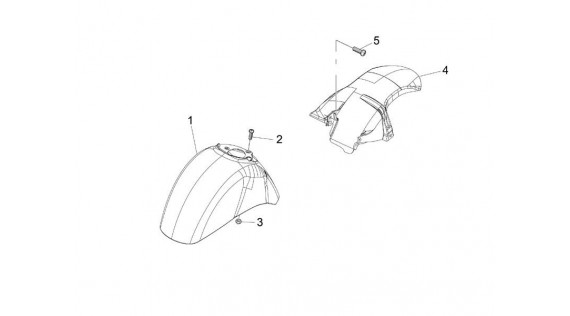 Gardes-boue avant et arrière