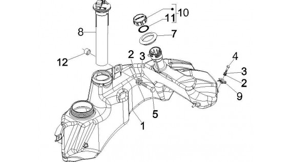 Réservoir et pompe à carburant