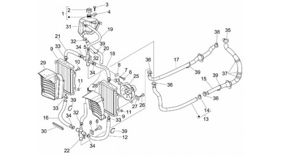 Système de refroidissement et d'alimentation de carburant