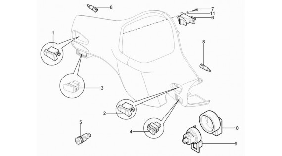 Commutateurs et interrupteurs 