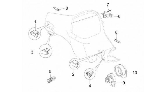Commutateurs et interrupteurs 