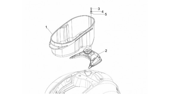 Compartiment sous selle 