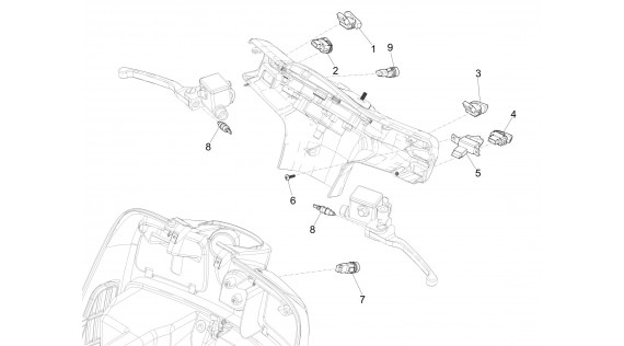 Commutateurs et interrupteurs 