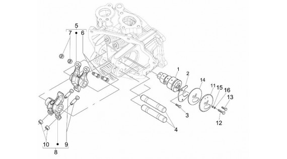 Arbres à cames et culbuteurs 