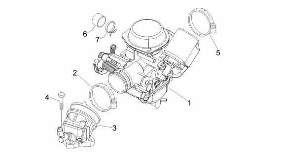 Carburateur et pipe d'admission