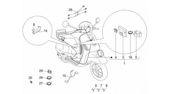 Faisceau et porte-fusibles