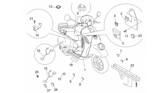 Faisceau et porte-fusibles