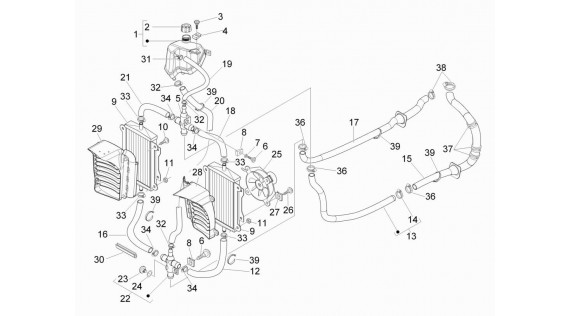 Système de refroidissement et d'alimentation de carburant