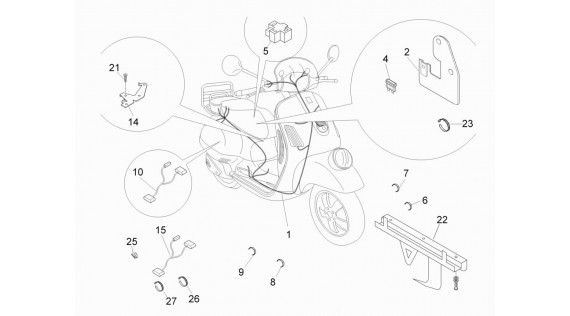 Faisceau et porte-fusibles