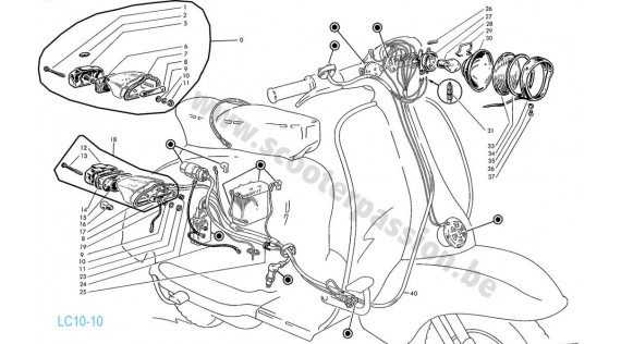 Phares et faisceau électrique 