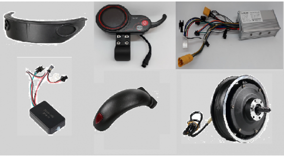 Pièces et accessoires pour trottinetes Power Zero 9