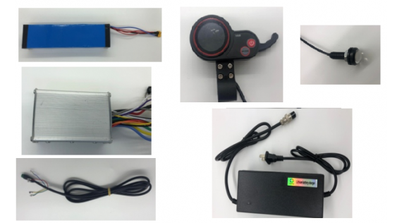 Elektrische en elektronische onderdelen elektrische step Power Zero 8 Z8