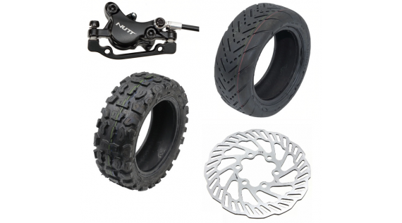 Pneus, frein et jante trottinette électrique Power Zero 11X