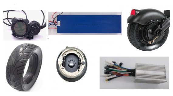 Pièces et accessoires pour trottinette Minimotors Dualtron RAPTOR V2.0