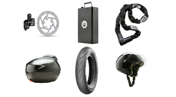 Pièces détachées et accessoires  pour scooter électrique VÄSSLA 2