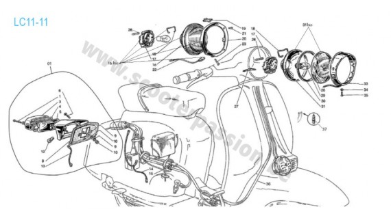 Phares et faisceau électrique 
