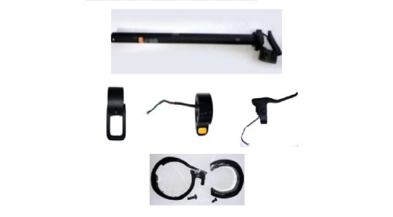 Locksysteem, voorvork en stuur onderdelen voor elektrische step  Ninebot G30 Max