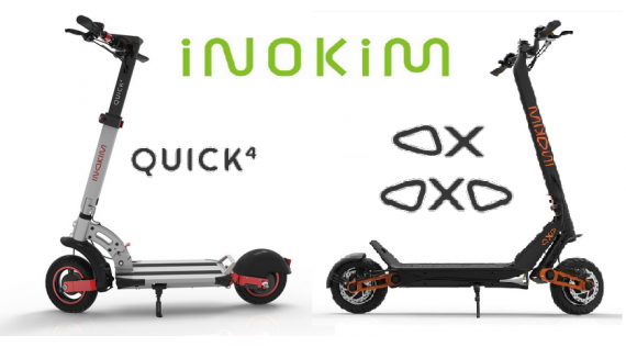 INOKIM QUICK 4 et OXO - Trottinettes électriques et pièces détachées