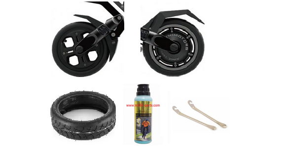 Band, rem, wiel elektrische step Minimotors Dualtron Mini 