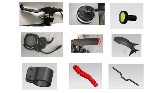 Onderdelen elektrische step kaabo Mantis 8