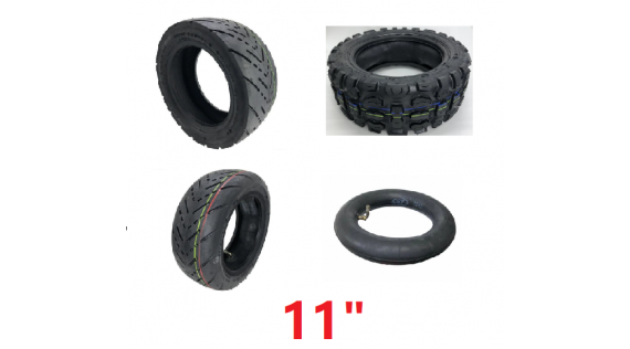 Banden en binnenbanden 11" elektrische steps