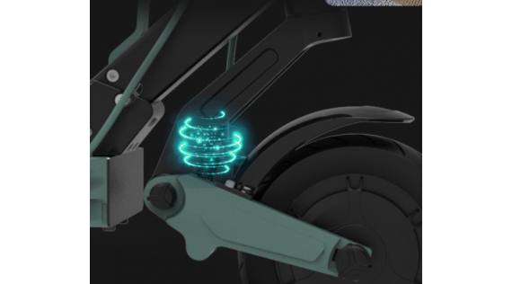 Amortisseurs et suspension trottinette électrique Vsett8