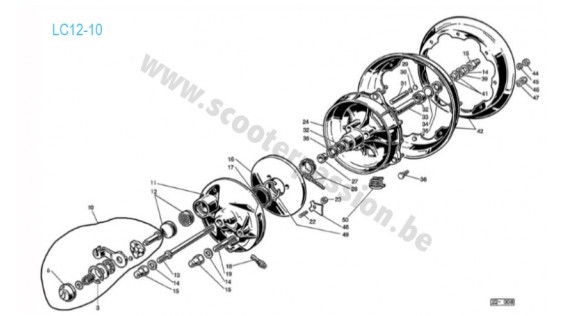 Frein à disque avant